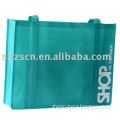 green supermarket shopping bag